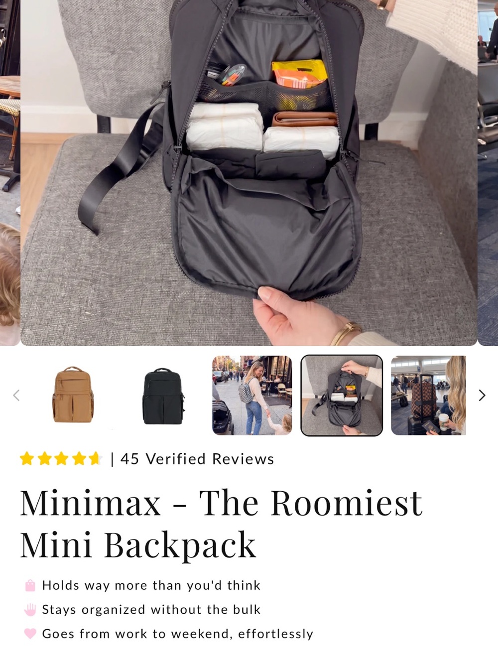 Viral minimax backpack (NEW) - Picture 5 of 7